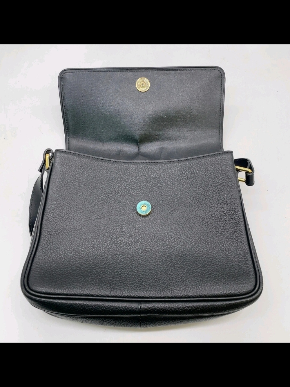 Burberry Black Leather Crossbody Bag - Picture 6 of 15